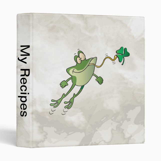 Classeur Grenouille irlandaise (Devant/Côté)