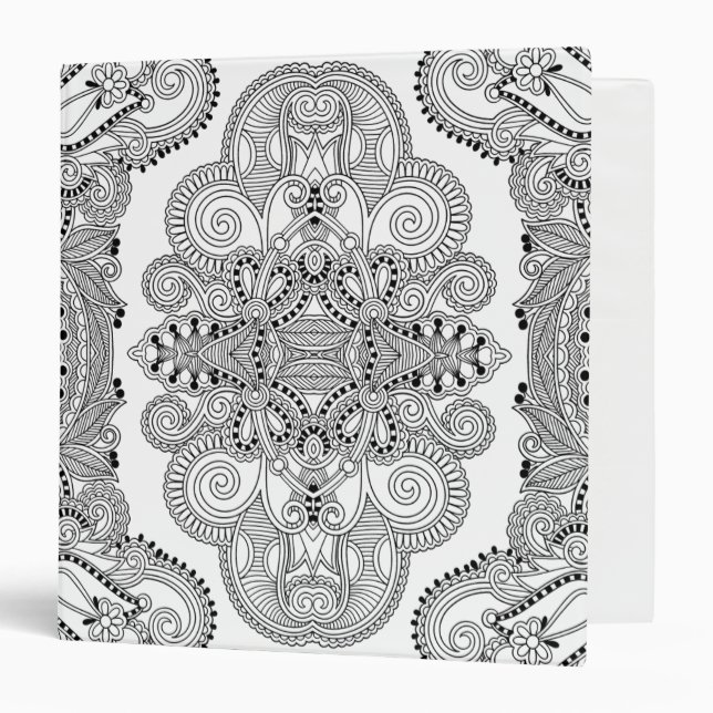 Classeur Griffonnage unique (Devant/Intérieur)