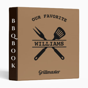 Classeur grillmaster script personnalisé Cookbook élégant