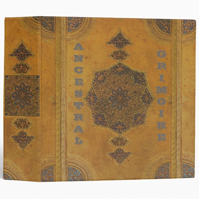 Classeur Grimoire (Devant/Côté)