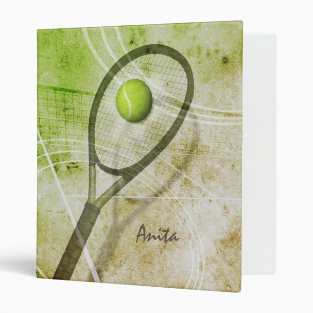 Classeur Grip féminine de tennis (Devant/intérieur)