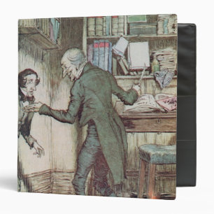 Classeur Grippe-sou et Bob Cratchit