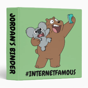 Classeur Grizz & Nom Nom - #InternetFamous