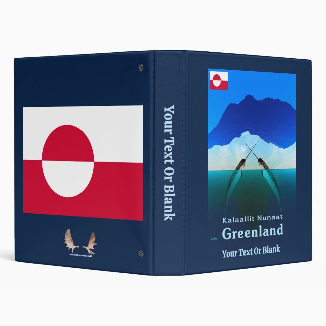 Classeur Groenland - Narwhal (Arrière-plan)