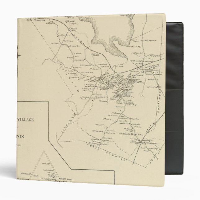 Classeur Groenland, Rockingham Co (Devant/Intérieur)