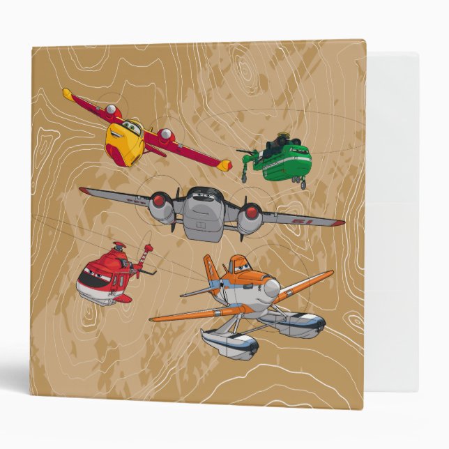 Classeur Groupe Planes (Devant/intérieur)