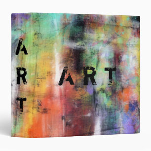 Classeur Grunge artistique