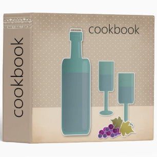 Classeur Grunge beige rétro Verres à vin vintage pôle à rai