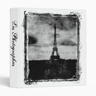 Classeur Grunge Edge Paris Les Photographies 1" Album photo