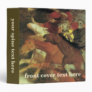 Classeur Guerre par Arnold Bocklin, Symbolisme Vintage Art