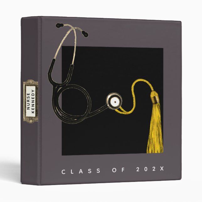 Classeur Guide de formation des infirmières (Devant/Côté)