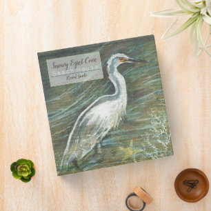 Classeur Guide de location de limicoles à Egret côtier