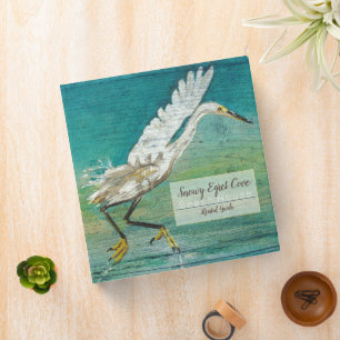 Classeur Guide de location de maison Egret Shorebird Beach