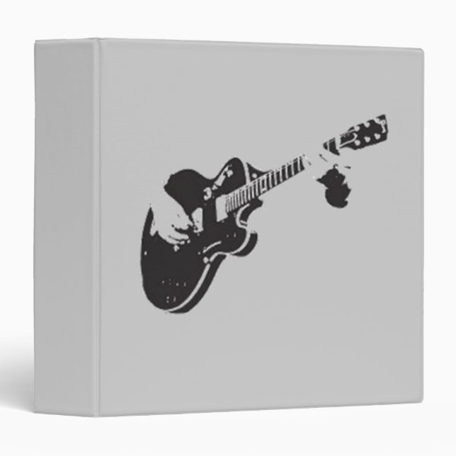 Classeur Guitare - (Devant/Côté)