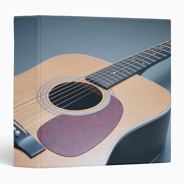 Classeur Guitare acoustique (Devant/Côté)