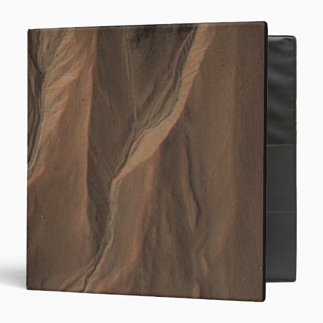 Classeur Gullies au bord du cratère Hale, Mars (Devant/Intérieur)