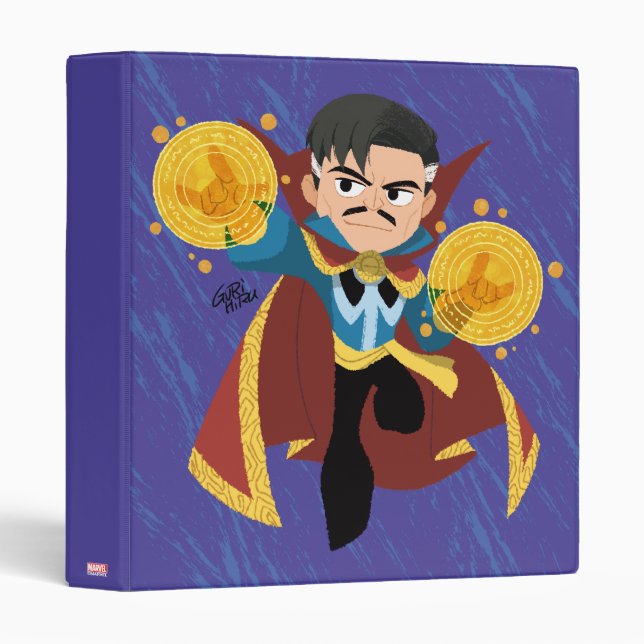Classeur Guri Hiru Doctor Strange (Devant/Côté)