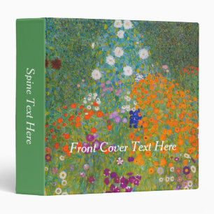 Classeur Gustav Klimt - Jardin des fleurs