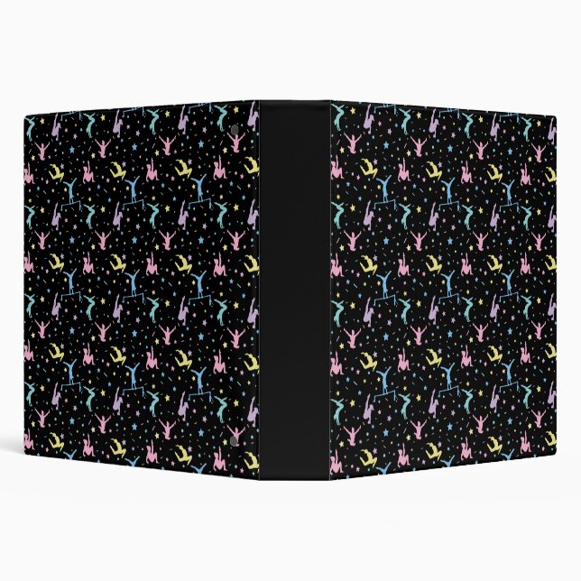 Classeur Gymnastique féminine Gymnastique féminine avec éto (Arrière-plan)