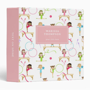 Classeur Gymnastique multicolore mignonne Album fille enfan