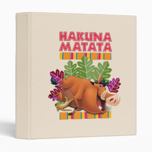 Classeur Hakuna Matata