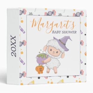 Classeur Halloween Petit Lambo Boo Baby shower photo Album