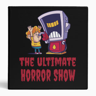 Classeur Halloween - Spectacle d'horreur à la station-servi