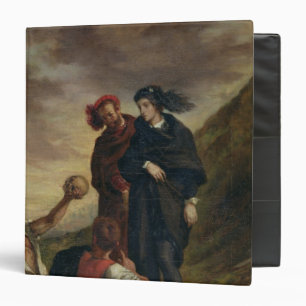 Classeur Hamlet et Horatio dans le cimetière