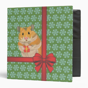 Classeur Hammy Christmas Hamster Noël