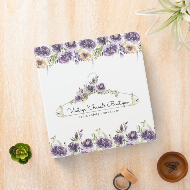 Classeur Hanger floral | Procédures de sécurité des virus (In Situ)