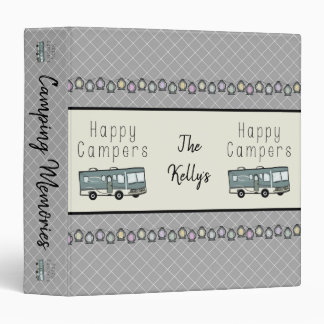 Classeur Happy Campers RV personnalisé