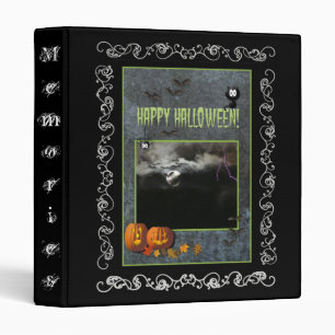 Classeur Happy Halloween Memories+Citrouilles/chauves-souri