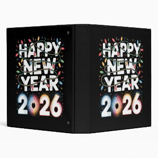 Classeur Happy New Year 2026