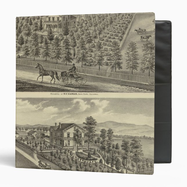 Classeur Hargis, les résidences de Cheney (Devant/Intérieur)