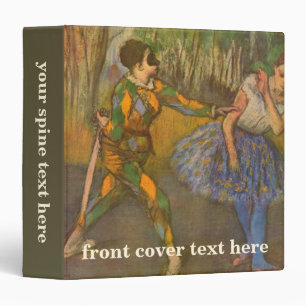 Classeur Harlequin et Columbine par Edgar Degas Art ancien