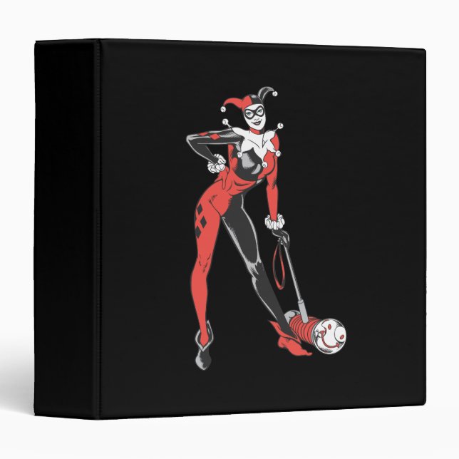 Classeur Harley Quinn 2 (Devant/Côté)