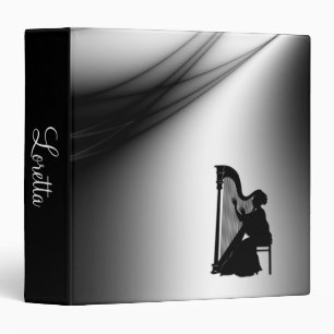 Classeur Harp Player Musique personnelle