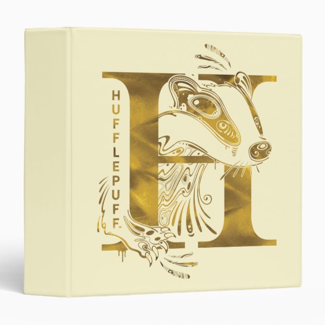 Classeur Harry Potter | Aguamenti HUFFLEPUFF™ Graphic (Devant/Côté)