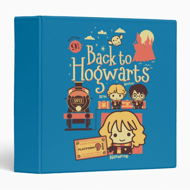 CLASSEUR HARRY POTTER | BACK TO HOGWARTS™ (Devant/Côté)