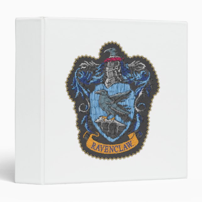 Classeur Harry Potter | Classic Crest de Ravenclaw (Devant/Côté)