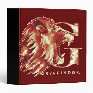 Classeur Harry Potter   GRYFFINDOR™ Lion Aquarelle
