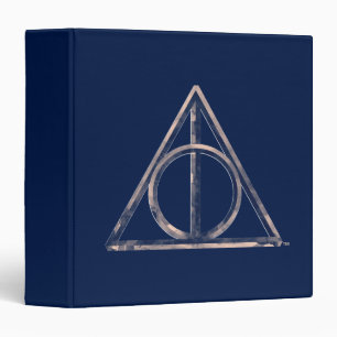 Classeur Harry Potter   Hallows Mortels Aquarelle