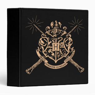 Classeur Harry Potter   Hogwarts Crossed Wands Crest