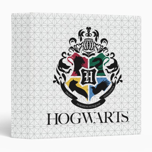 Classeur Harry Potter | HOGWARTS™ Pride School Crest (Devant/Côté)