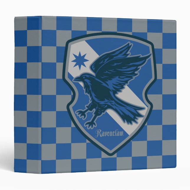 Classeur Harry Potter | Ravenclaw House Pride Crest (Devant/Côté)