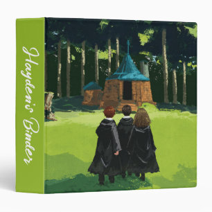 Classeur HARRY POTTER™, Ron, & Hermione à Hagrid's Hut