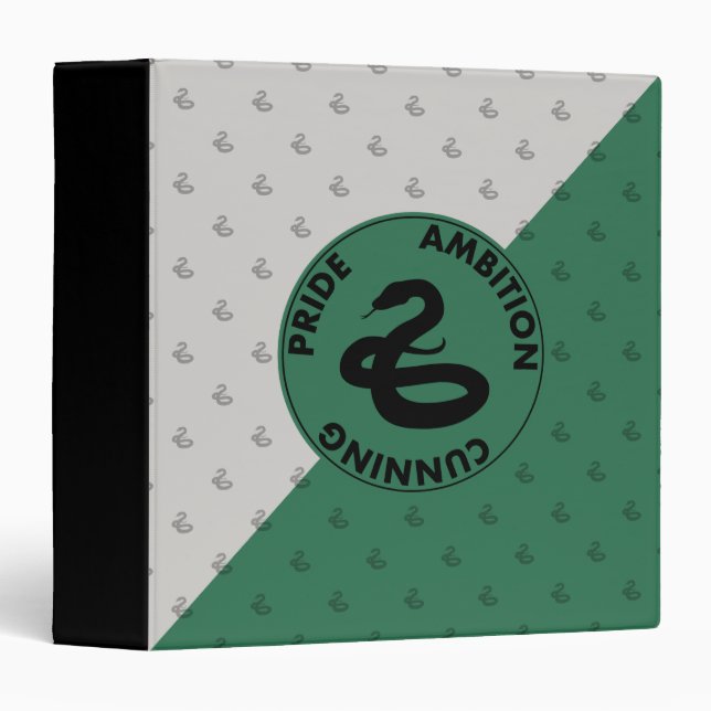 Classeur Harry Potter | SLYTHERIN™ Caractéristiques graphiq (Devant/Côté)