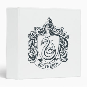 Classeur Harry Potter   Slytherin Crest - noir et blanc