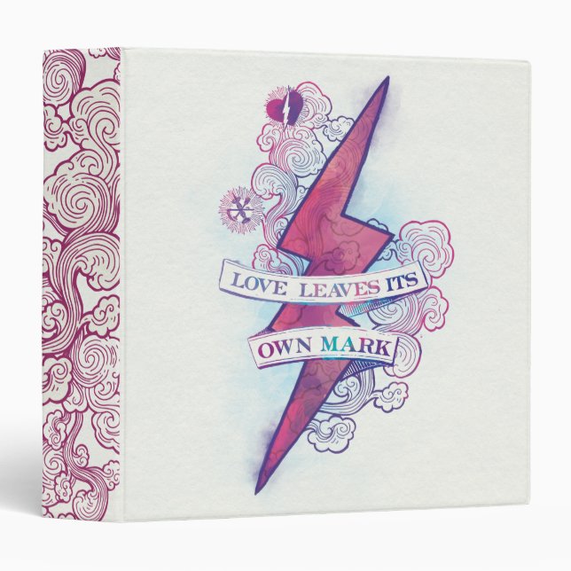 Classeur Harry Potter Spell | Love Feuilles son propre Mark (Devant/Côté)