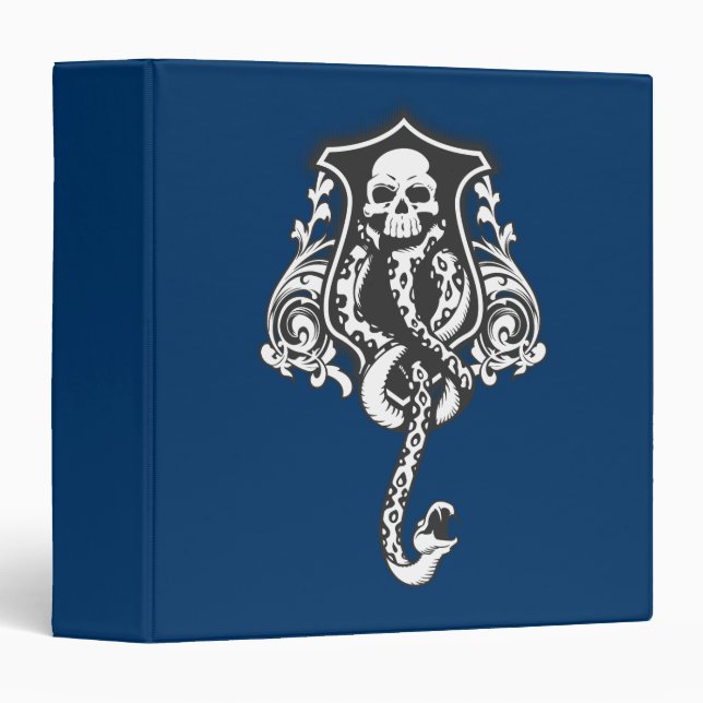 Classeur Harry Potter Spell | Marque foncée (Devant/Côté)